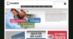 Desktop Screenshot of gasboy.com